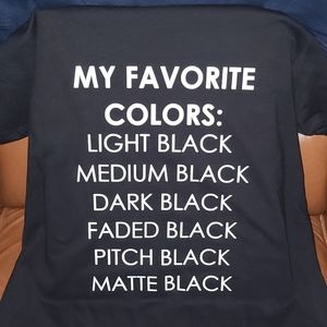 My favorite colors shirt